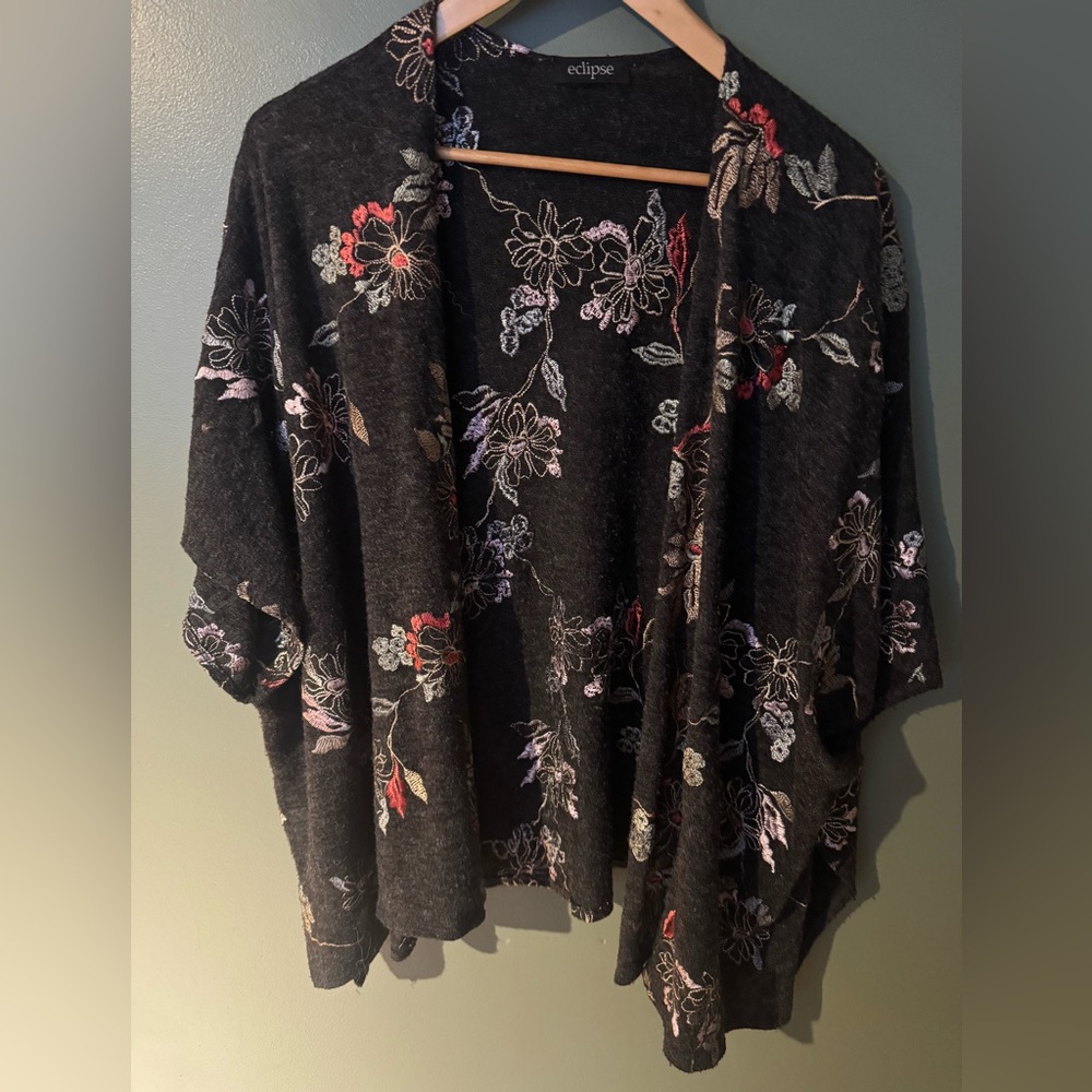 Eclipse Dark Grey Knit Cardigan